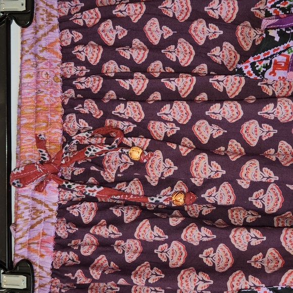 HIPPIE FOREVER Handmade Patchwork Handkerchief Pants, size OS - Picture 4 of 10